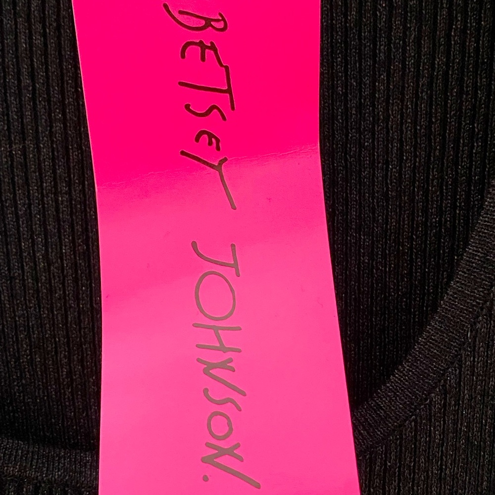 Brand new Betsy Johnston cable knit long sleeve dress